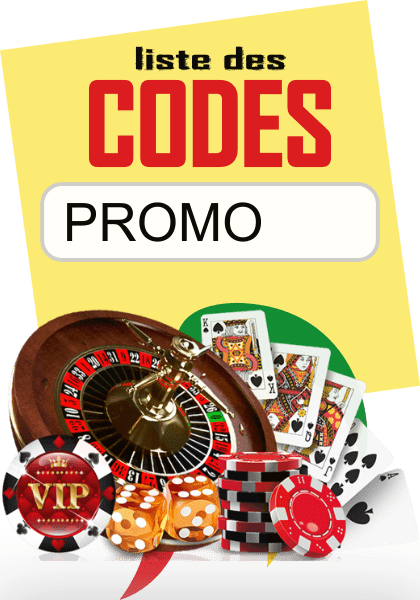 Codes promotionnels dans les casinos en ligne